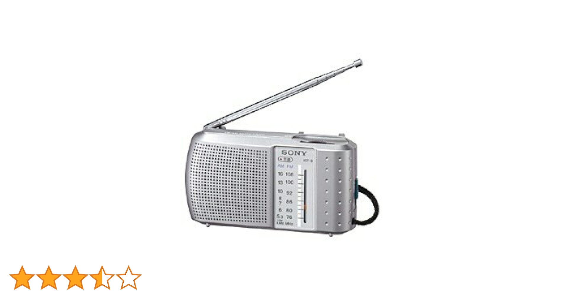SONY FM/AMハンディーポータブルラジオ ICF-9 2mvetro Amazon.co.jp: SONY FM/AMハンディーポータブルラジオ ICF-9